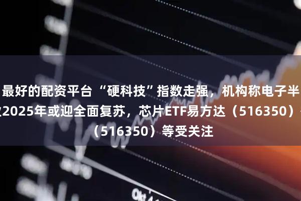 最好的配资平台 “硬科技”指数走强，机构称电子半导体行业2025年或迎全面复苏，芯片ETF易方达（516350）等受关注